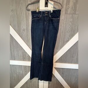 B7.5 Gap 1969 perfect boot cut jeans, 25/0R LIKE NEW
